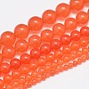 Natural & Dyed Malaysia Jade Bead Strands G-A146-6mm-A07-3