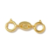 S925 Sterling Silver Double Spring Ring Clasps STER-R003-08G-1