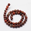 Natural Brecciated Jasper Beads Strands X-G-N0182-01-8mm-2