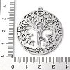 Non-Tarnish 304 Stainless Steel Pendants STAS-R116-08P-3