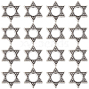 60Pcs Tibetan Style Zinc Alloy Bead Frame FIND-SC0010-42-1