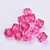 Transparent Acrylic Beads X-TACR-Q259-8mm-V08-1