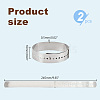 Carbon Steel Bangle Measure Tools AJEW-WH0479-33P-2