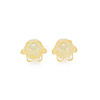 6-Petal Imitation Jelly Acrylic Bead Caps JACR-T002-02J-3