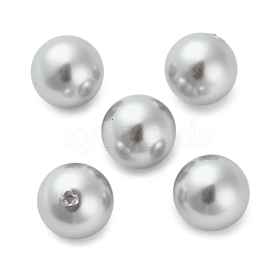 Baking Paint Pearlized Glass Pearl Round Beads HY-Q001-02C-04-1