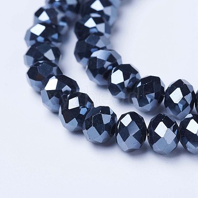 Electroplate Glass Beads Strands LS-EGLA-A034-P3mm-A18-1