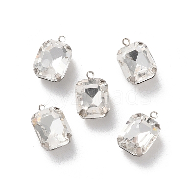 Rhinestone Pendants RGLA-P038-02P-06-1