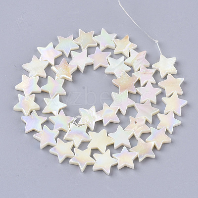 Freshwater Shell Beads Strands SHEL-N026-07B-1