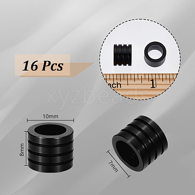 16Pcs 304 Stainless Steel Beads STAS-GA0001-87-1