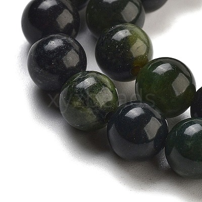 Natural Canadian Jade Beads Strands G-NH0029-01A-1