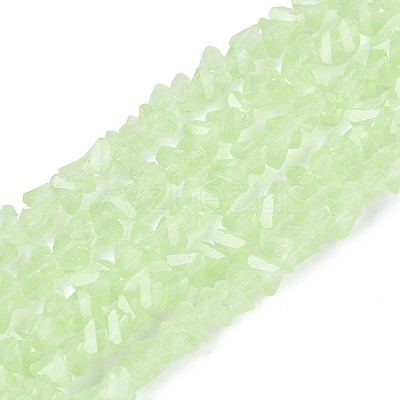 Imitation Jade Glass Beads Strands GLAA-N020-3mm-04-1