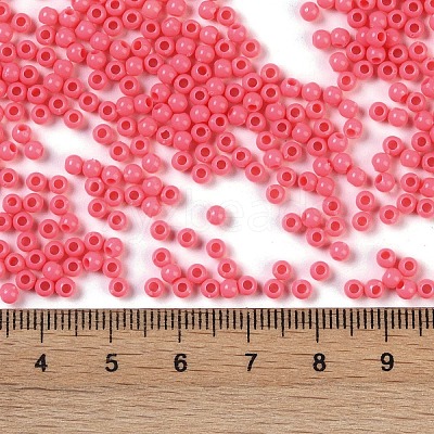 Opaque Acrylic Beads SACR-A007-01B-22-1