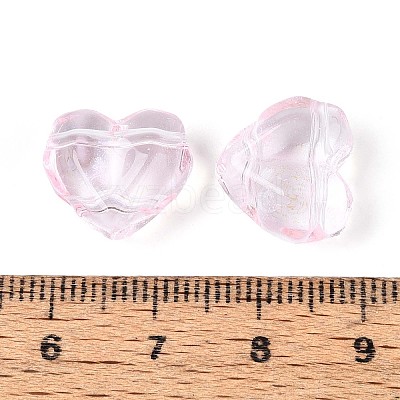 Transparent Glass Beads GLAA-T028-03D-1