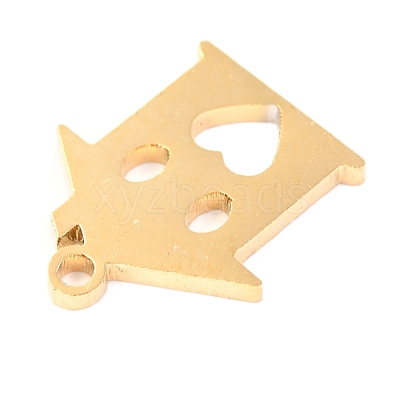 304 Stainless Steel Charms STAS-O142-29G-1