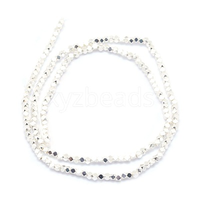Electroplate Non-magnetic Synthetic Hematite Beads Strands G-L485-10A-S-1