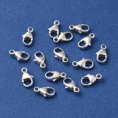 925 Sterling Silver Lobster Claw Clasps STER-G040-05B-1