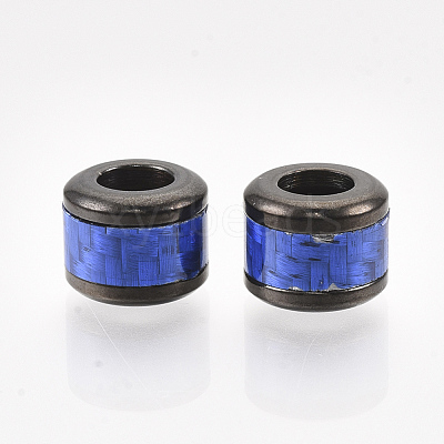 304 Stainless Steel European Beads STAS-S079-99-B-1