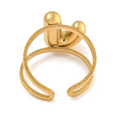 304 Stainless Steel Finger Ring RJEW-L125-02G-10-1