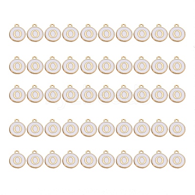 Golden Plated Alloy Charms ENAM-SZ0001-25A-O-1