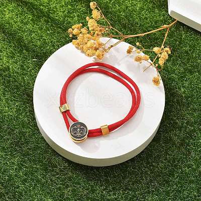 Constellation Nylon Cords Multi-strand Bracelets BJEW-U016-01B-03-1