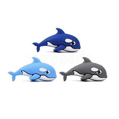 Dolphin Silicone Beads SIL-Z023-01-1