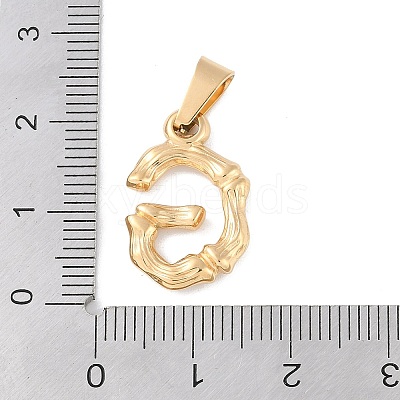 304 Stainless Steel Pendants STAS-F235-01G-G-1
