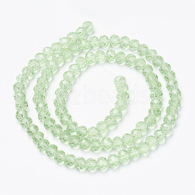Glass Beads Strands EGLA-A034-T10mm-D09-1