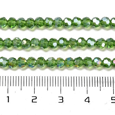 Transparent Glass Beads LS-EGLA-A035-T4mm-B11-1