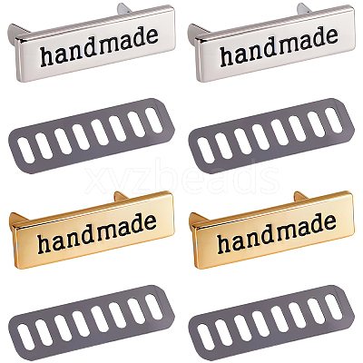 12 Bags 2 Colors Zinc Alloy Bag Lock Catch Clasps DIY-CL0002-39-1