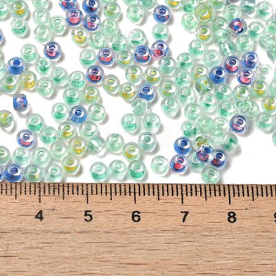 Transparent Glass Round Seed Beads SEED-B001-05A-09-1