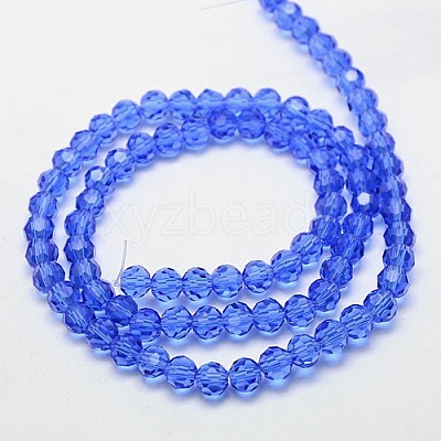 Glass Beads Strands X-EGLA-J042-6mm-02-1
