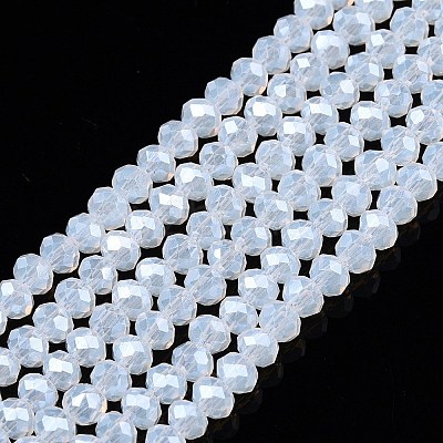 Electroplate Glass Beads Strands EGLA-A044-J2mm-A06-1