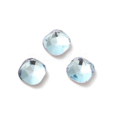 Glass Rhinestone Cabochons RGLA-P037-07A-D202-1