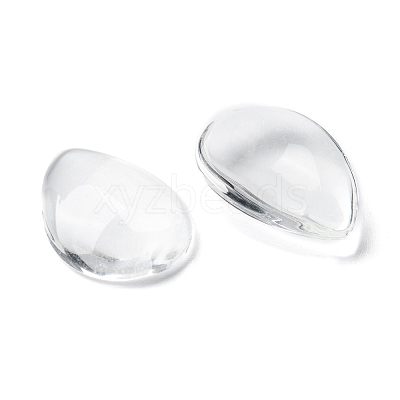 Transparent teardrop X-GGLA-R024-25x18-1