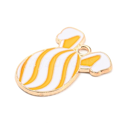 Easter Alloy Enamel Pendants ENAM-P251-A01-KCG01-1