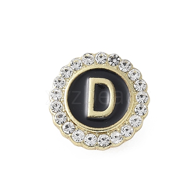 Letter Enamel Pins JEWB-S042-03D-G-1