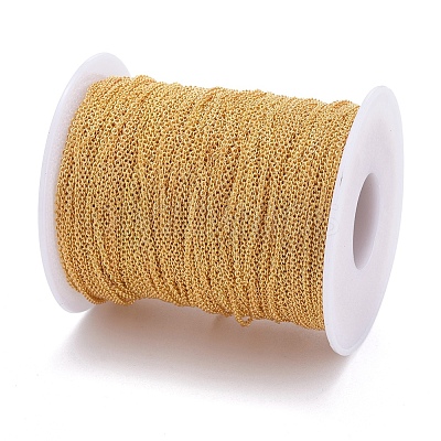 Brass Cable Chains CHC-034Y-G-NF-1