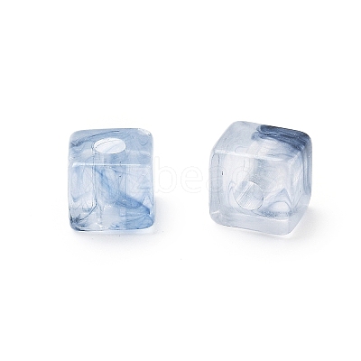 Transparent Acrylic Beads OACR-H044-04A-04-1