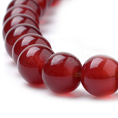 Natural Carnelian Beads Strands G-S259-32-8mm-1