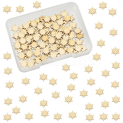 Brass Cabochons KK-OC0001-38F-1