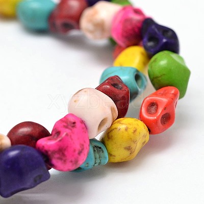 Dyed Synthetic Turquoise Bead Strands G-M145-07-B-1
