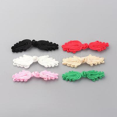 Handmade Chinese Frogs Knots Buttons Sets BUTT-S020-03-1
