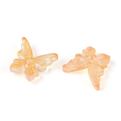 Baking Paint Glass Beads LS-DGLA-T004-04D-1