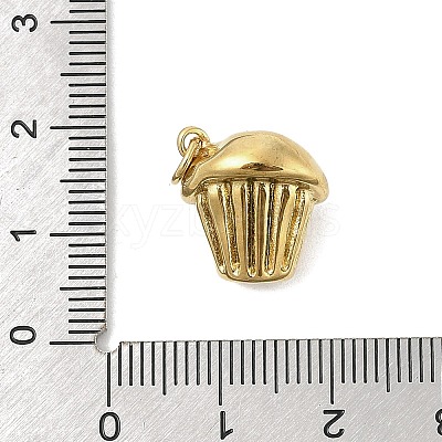 304 Stainless Steel Pendants STAS-U044-01H-G-1