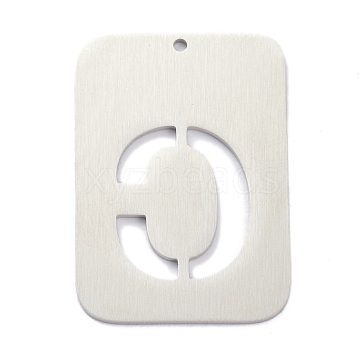 Non-Tarnish 304 Stainless Steel Pendants STAS-K216-49C-P-1