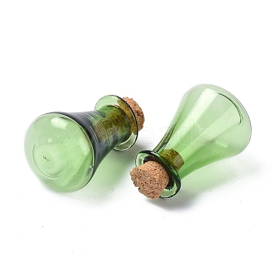 Glass Cork Bottles LS-AJEW-O032-01D-1