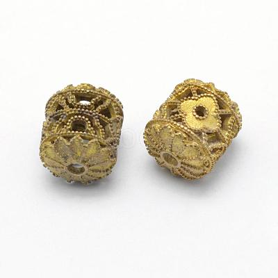 Brass Filigree Beads KK-K185-25A-RS-1