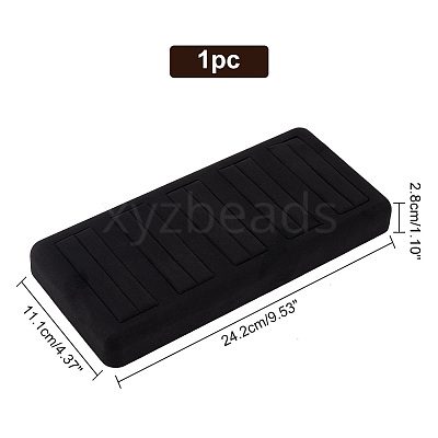 5-Slot Microfiber Ring Display Stands RDIS-WH0015-02A-1