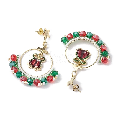 201 Stainless Steel  Hoop Earring EJEW-MZ00198-1