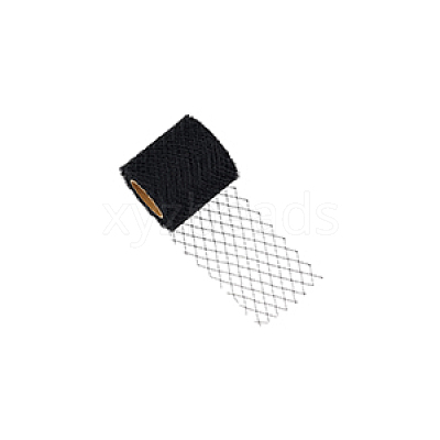 25 Yards Polyester Mesh Ribbons DIY-WH0002-90B-1